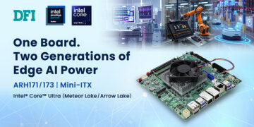 DFI Introduces One Board, Two CPU Generations Mini-ITX Platform to Advance Physical AI for Robotics and Automation