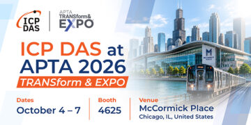 ICP DAS to Showcase AI-Powered Intelligent Traffic Control Solutions at APTA 2026 TRANSform & EXPO