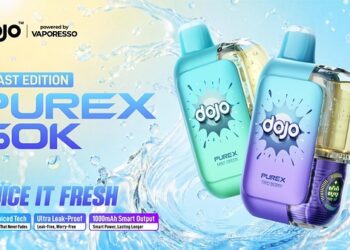 DOJO PUREX 60K Introduces Blast Edition: Five New Flavors for the World’s First INSTA-JUICED™ Vape