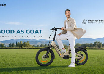 ENGWE Names Football Legend Robin van Persie as Brand Ambassador Ahead of Car-Free Day