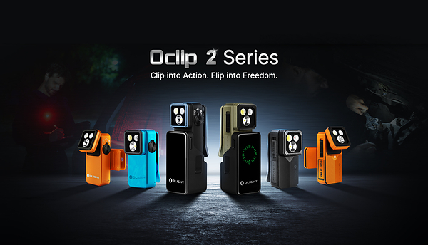 Olight’s Best-Selling Clip Light Evolves: Oclip 2 Series Rotates and Tilts to Aim Where You Need It