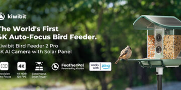 Kiwibit Launches Bird Feeder 2 Pro, the World’s First Smart Bird Feeder with 4K HDR and Auto-Focus