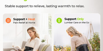 AUVON Launches HT2121: Structured Back Support with Optional Soothing Heat for Everyday Comfort