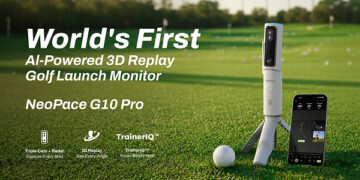NeoPace G10 Pro: AI-Powered 3D Replay Golf Launch Monitor, Now Crowdfunding on Kickstarter