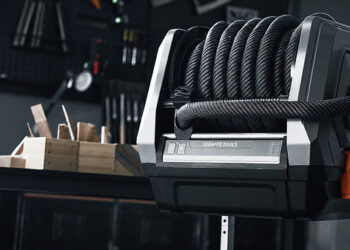 Giraffe Tools Launches GrandFlux™, a Wall-Mounted Vacuum System That Delivers Suction and Power Through One Retractable Hose