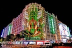 Historic No.1 Shopping Center Lights Up Nanjing Road
