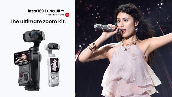 Insta360 Releases Luna Ultra Firmware Update with Enhanced Zoom, Stage Mode, and More