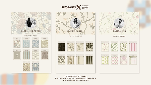 Curtain as Art: TWOPAGES Crowns Winners of TWOPAGES X Design Contest 2026 in New York