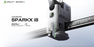 Creality Launches SPARKX i8 on Indiegogo at $289, Bringing Fastest, No-Purge-Waste Printing