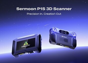 Creality Launches Sermoon P1S, an All-in-One Blue-Laser 3D Scanner with Built-In Computing
