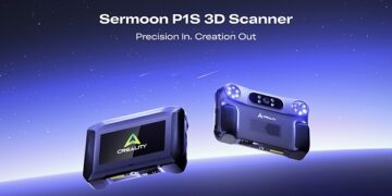 Creality Launches Sermoon P1S, an All-in-One Blue-Laser 3D Scanner with Built-In Computing