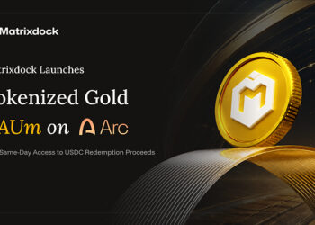 Matrixdock Brings Tokenized Gold XAUm to Arc With Same-Day USDC Redemption
