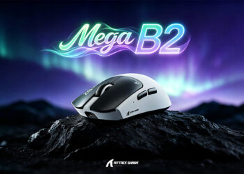 ATTACK SHARK Redefines Esports Response with MEGA B2, Combining TMR Technology and Rapid Trigger