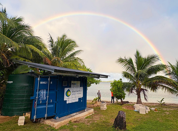Portable Solar Desalination Delivers Water Security to Remote Tongan Islands