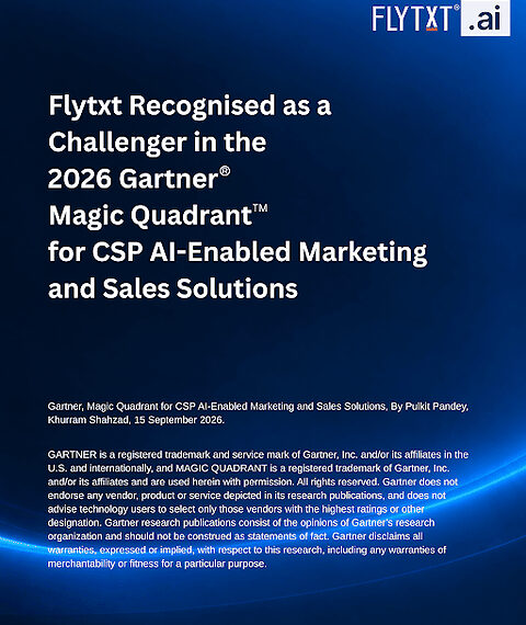 Flytxt Recognised as a Challenger in the 2026 Gartner® Magic Quadrant™ for CSP AI-Enabled Marketing and Sales Solutions