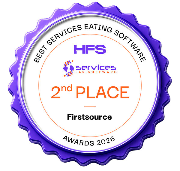 Firstsource Recognized Among the Best in ‘Services Eating Software’ at the 2026 HFS SaS Awards