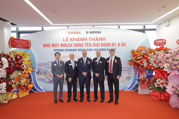 Molex Opens Expanded Vietnam Manufacturing Plant