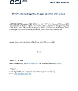 OCI N.V. statement regarding an open letter from shareholders