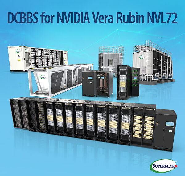 Supermicro Now Shipping NVIDIA Vera Rubin NVL72 Racks