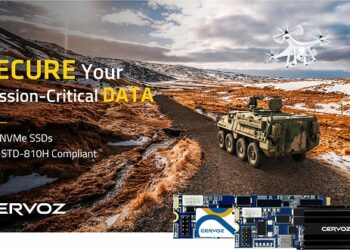 Cervoz Launches MIL-STD-810H M.2 NVMe SSDs for Mission-Critical Embedded Systems
