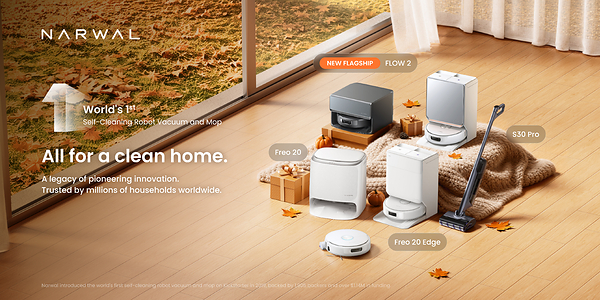 Narwal Kicks Off October Prime Day With Up to 57% Off Its Full Vacuum And Mop Lineup