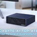 GIGABYTE AI TOP ATOM 64GB Unified Memory Version Expands Possibilities for Desktop AI Development