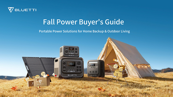 BLUETTI Highlights Portable Power Picks for Amazon’s Prime Big Deal Days and Fall Blackout Preparedness