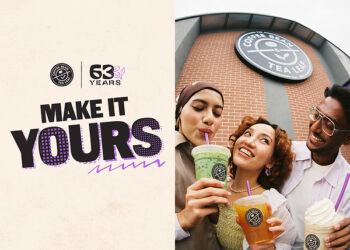 The Coffee Bean & Tea Leaf® Celebrates 63 Years with Make It Yours