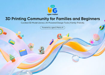 ugee maker Launches: A Curated, AI-Powered, Kid-Friendly 3D Printing Community for Families and 3D Printing Beginners
