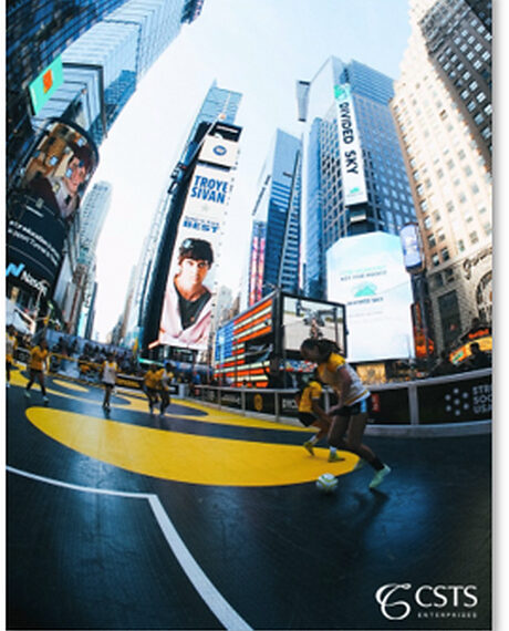 CSTS Enterprises Teams Up with BVB Borussia Dortmund to Launch US Sports Campaign, Bringing the Football Heat to New York’s Times Square