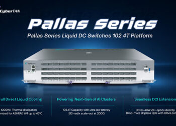 CyberTAN Unveils Pallas Series Liquid-Cooled 102.4 Tbps Ethernet Switch Platform Blueprint at OCP Global Summit 2026