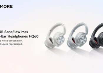 1MORE SonoFlow Max Over-Ear Headphones HQ60 Set a New Standard for Immersive Sound and Noise Cancellation