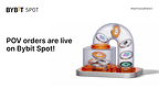 Bybit Spot Now Supports Percentage of Volume (POV) Orders, Giving Traders Better Flexibility and Greater Control