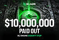 BC.GAME’s BC Engine surpasses $10 million in rewards in six months after launch