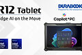 Durabook Introduces the R12 Rugged Tablet Active Edge AI Platform