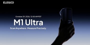 ELEGOO Brings Professional-Grade 3D Scanning to a Wider Range of Creators with the Upcoming M1 Ultra
