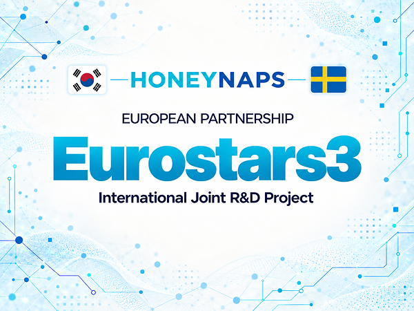 HoneyNaps Selected for 2026 Eurostars International R&D Project