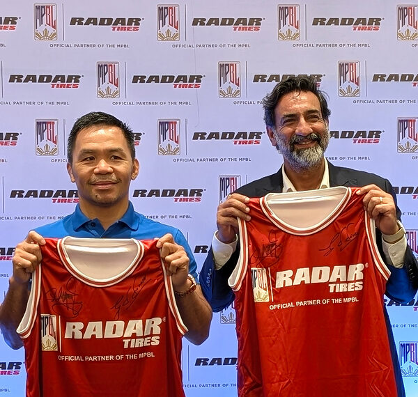 Radar Tires Joins Forces with the 8-Division Boxing World Champion Manny Pacquiao’s Basketball League, the MPBL, to Drive Youth Forward Through Sport in the Philippines