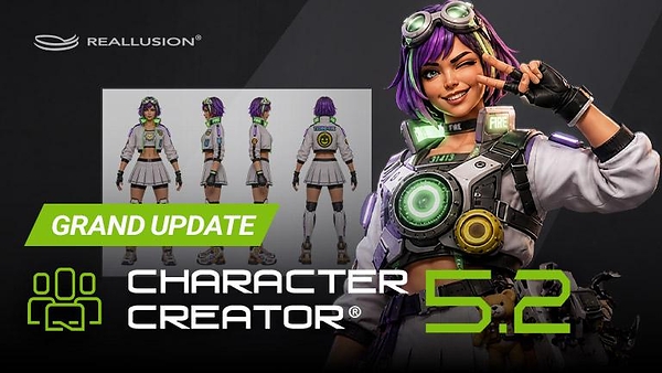 The Future of AI 3D Character Workflows: Reallusion CC 5.2 Turns Meshes into Living Characters
