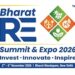 India to Convene 130+ Countries at Bharat RE Summit & Expo 2026 to Advance Global Clean Energy Investment and Partnerships