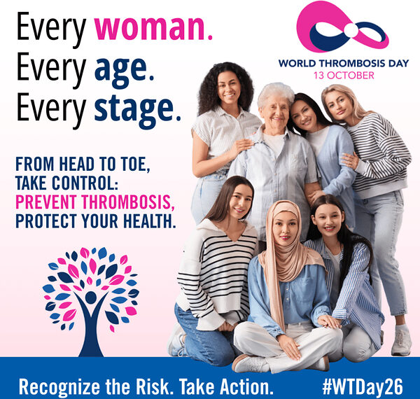 World Thrombosis Day campaign urges global action to protect women against blood clots