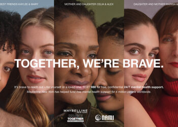MAYBELLINE NEW YORK LAUNCHES “TOGETHER WE’RE BRAVE” CAMPAIGN FOR WORLD MENTAL HEALTH DAY