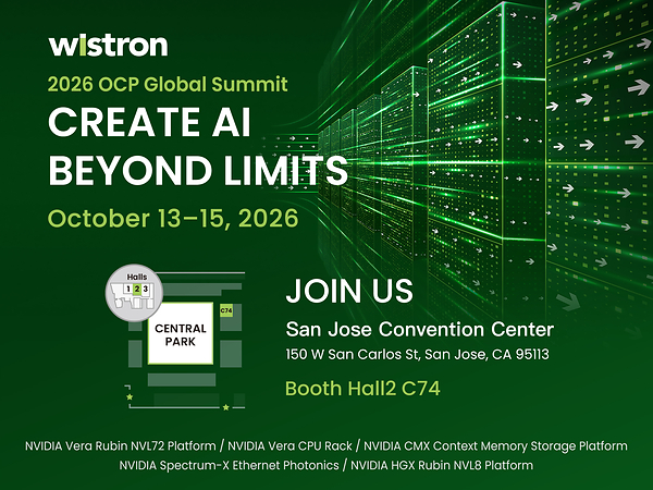 Wistron Showcases at 2026 OCP Global Summit